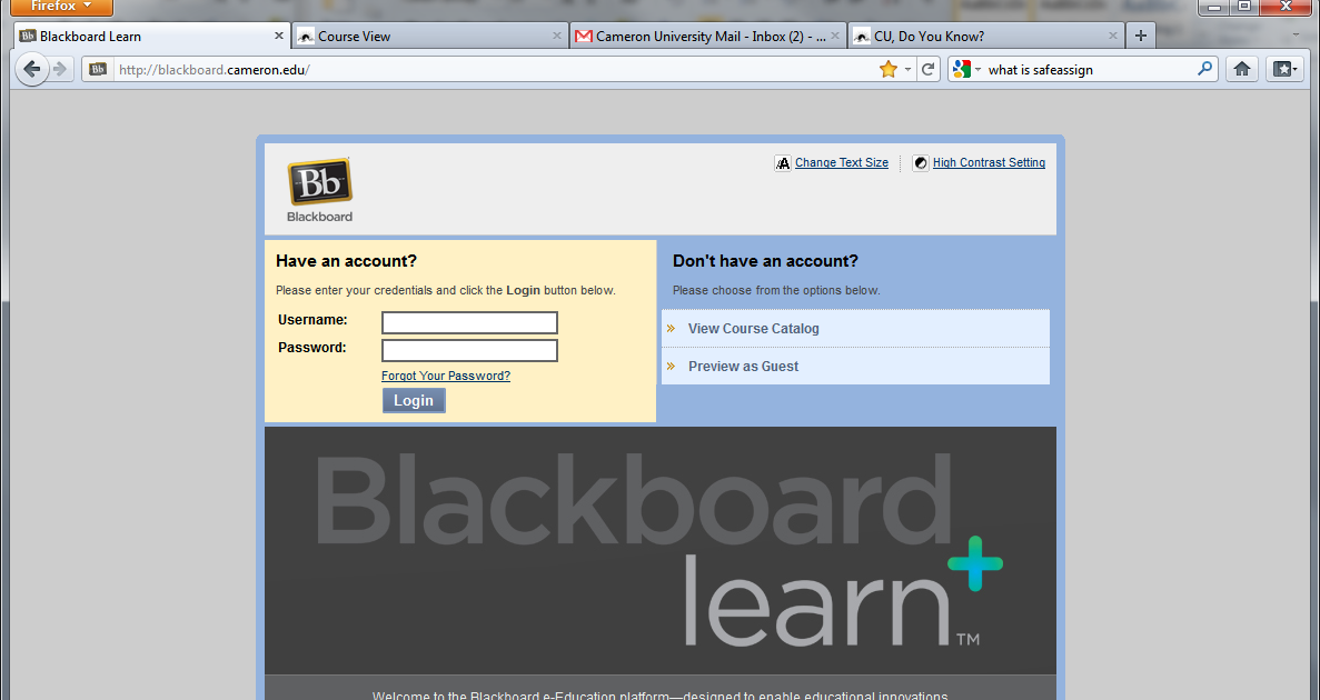 what is safeassign in blackboard